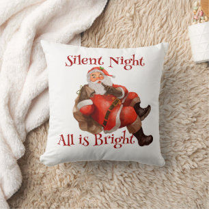 Funny Niedlich Santa Claus Weihnachtsdekoration Kissen