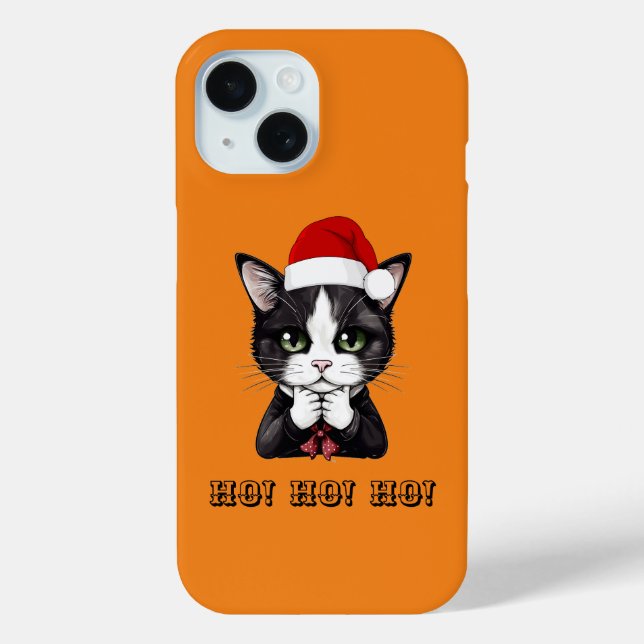 Funny Niedlich Sarcastic Christmas Cat Case-Mate iPhone Hülle (Rückseite)