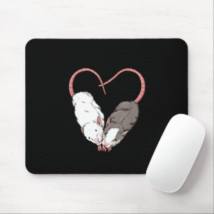 Funny Niedlich Small Rodent Pet Happy Heart Liebe  Mousepad