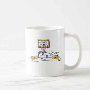 Funny Niedlich Surgeon Cartoon Sortieren Mail im B Tasse