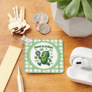 Funny Niedlich Sweet as Pickles Pickleball Schlüsselanhänger