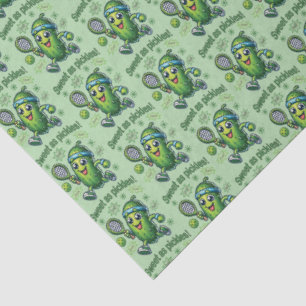 Funny Niedlich Sweet as Pickles Pickleball Seidenpapier