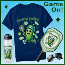 Funny Niedlich Sweet as Pickles Pickleball