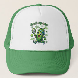 Funny Niedlich Sweet as Pickles Pickleball Truckerkappe