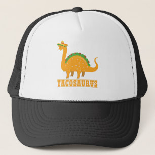 Funny Niedlich Tacosaurus Mexikos Food Tacos Dino Truckerkappe