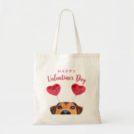 Funny Niedlich Valentine's Day Hunde Heart Headban Tragetasche