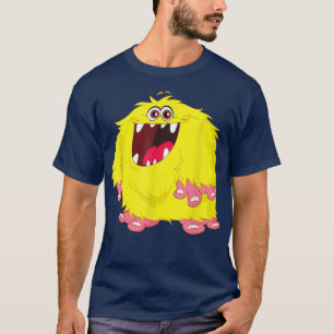Funny Niedlich Yellow Monster Halloween Weh T-Shirt