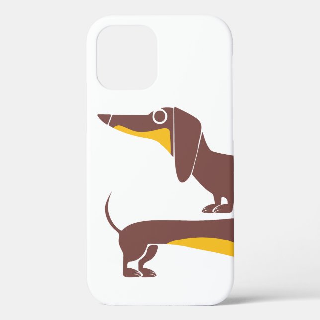 Funny niedliche Dackel für Langhundeeltern Case-Mate iPhone Hülle (Rückseite)