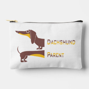 Funny niedliche Dackel für Langhundeeltern Zubehörtasche