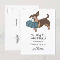 Funny niedliche Dackel Hunde-Abbildung bewegt