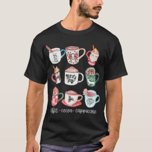 Funny Niedliche Weihnachten Tasse trinken heißen K T-Shirt