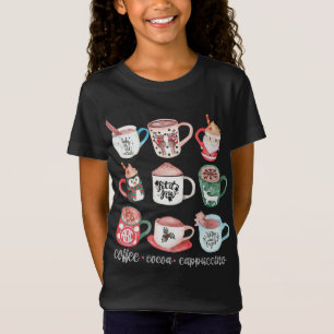 Funny Niedliche Weihnachten Tasse trinken heißen K T-Shirt