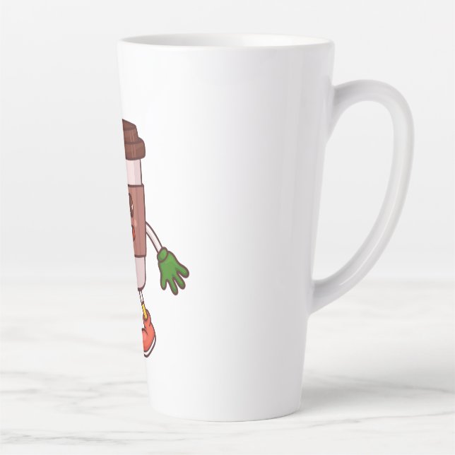 Funny Niedlicher Kaffee Milchtasse (Rechts)