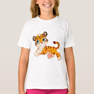 Funny niedlicher Tiger T-Shirt
