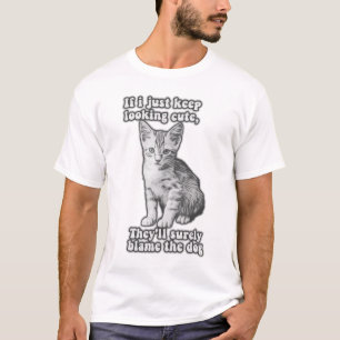 Funny niedliches Katzenmem für Katzenbesitzer & Kä T-Shirt