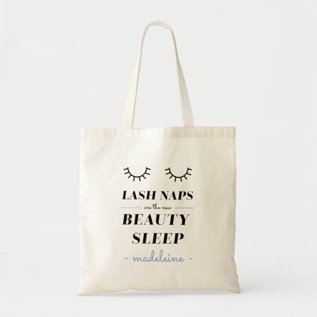Funny Niedliches Zitat Lash Nickerchen Tasche (Vorne)