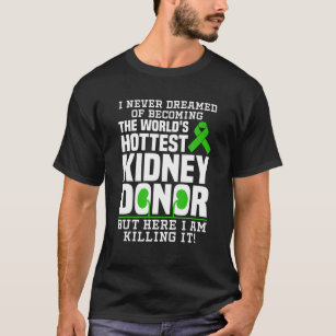 Funny Niere Spender Art Männer Frauen Niere Spende T-Shirt