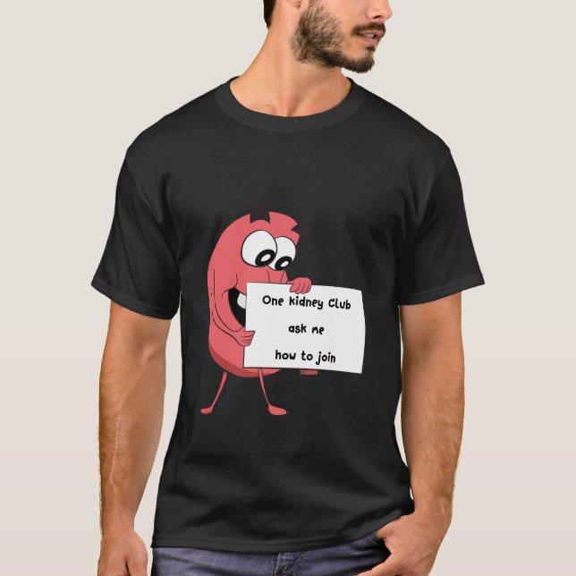Funny Niere Transplantat, Geschenk für Niere, Nier T-Shirt (Vorderseite)
