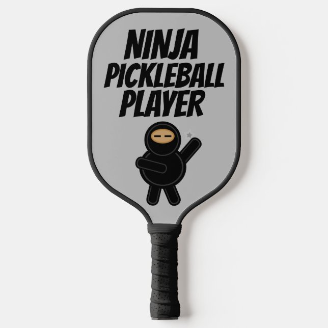 FUNNY NINJA PICKLEBALL PLAYER PADDLES (Vorderseite)