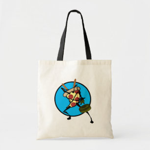 FUNNY NINJA PIZZA SHOPPPING TOTE BAG TRAGETASCHE