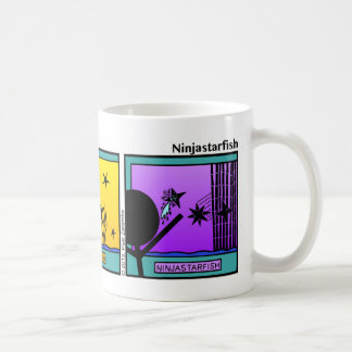 Funny Ninja Starfish Stickman Tasse - 103