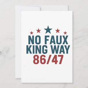 Funny no Imitats King Way 86 47 4. Juli Einladung