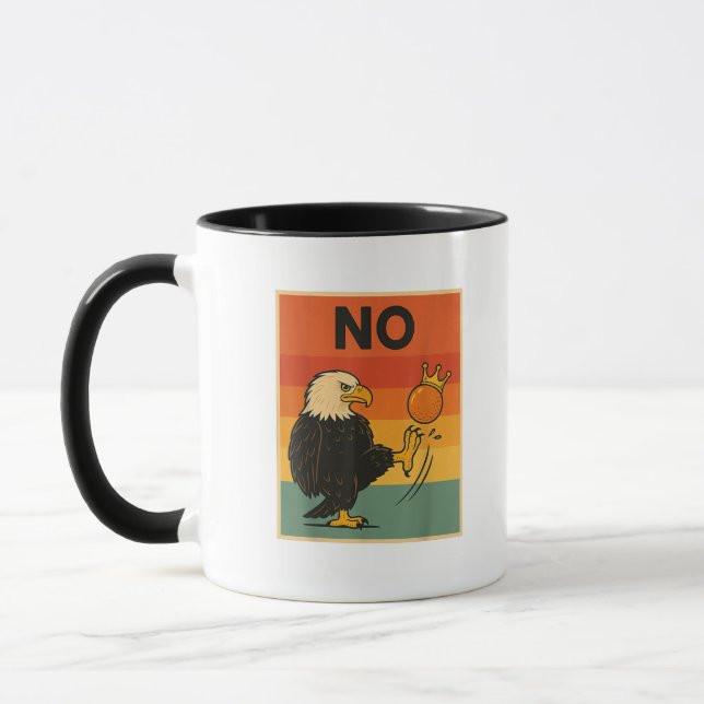 Funny No Kings In America Men Women Style Tasse (Links)