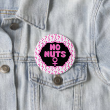 Funny No Nuts Female Symbol Pink Gender Reveal