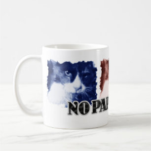 Funny No Paparazzi Cat Color Tasse