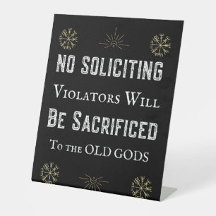 Funny no Solicing Pagan Norse Runes Old Gods Sockelschild