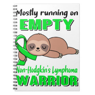 Funny Non-Hodgkin's Lymphoma Bewusstseinsgeschenke Notizblock