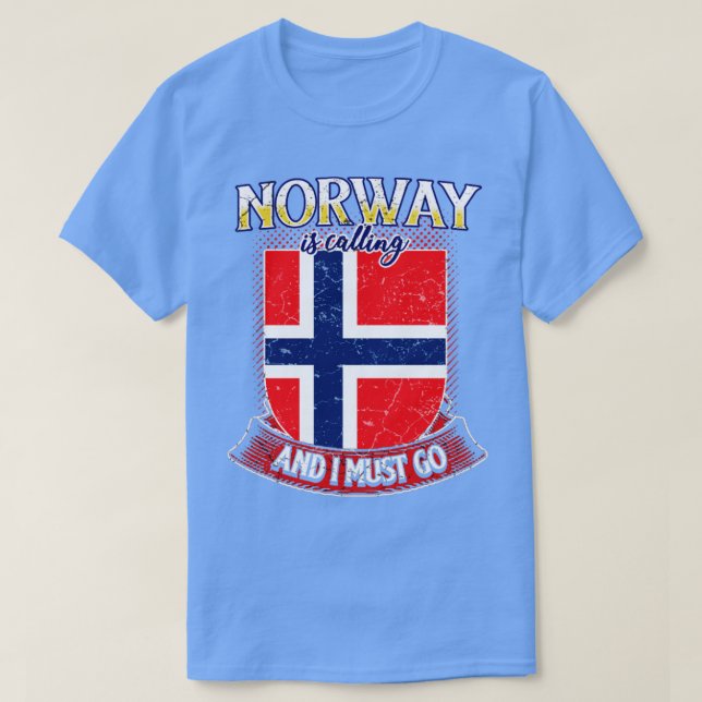 Funny Norwegen T-Shirt (Design vorne)