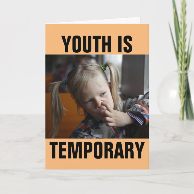 FUNNY NOSE PICKING-GEBURTSTAGSKARTEN KARTE (Vorderseite)