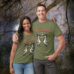Funny Nostalgic Goose Bumps Halloween T-Shirt