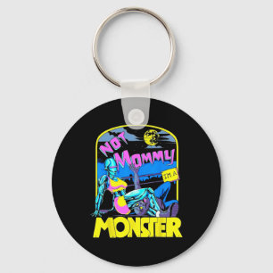 Funny not mommy Ich bin eine Monster Workout Bodyb Schlüsselanhänger
