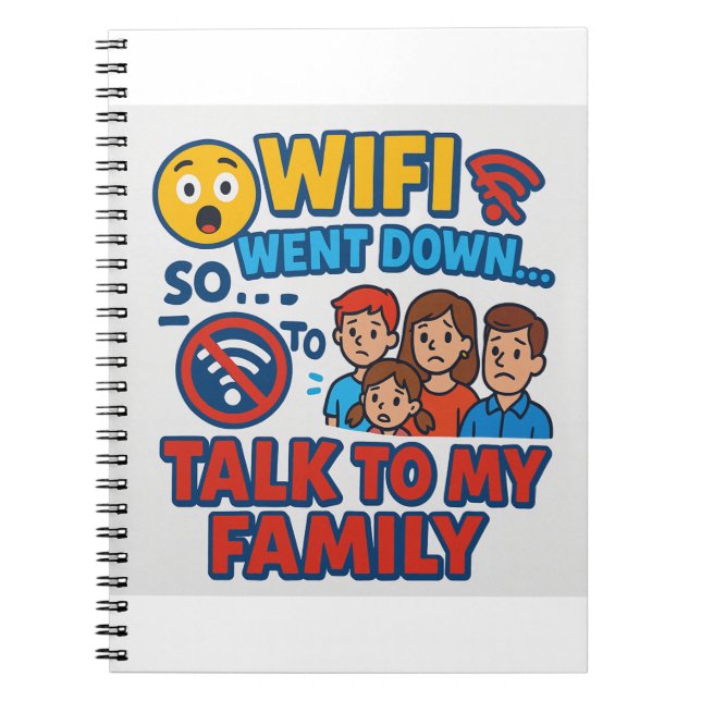 Funny Notebook für Studenten Notizblock (Vorderseite)