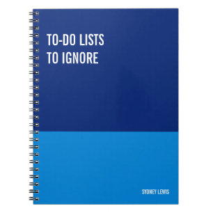 Funny Notebook, Humorvolles Writing Pad Journal, H Notizblock