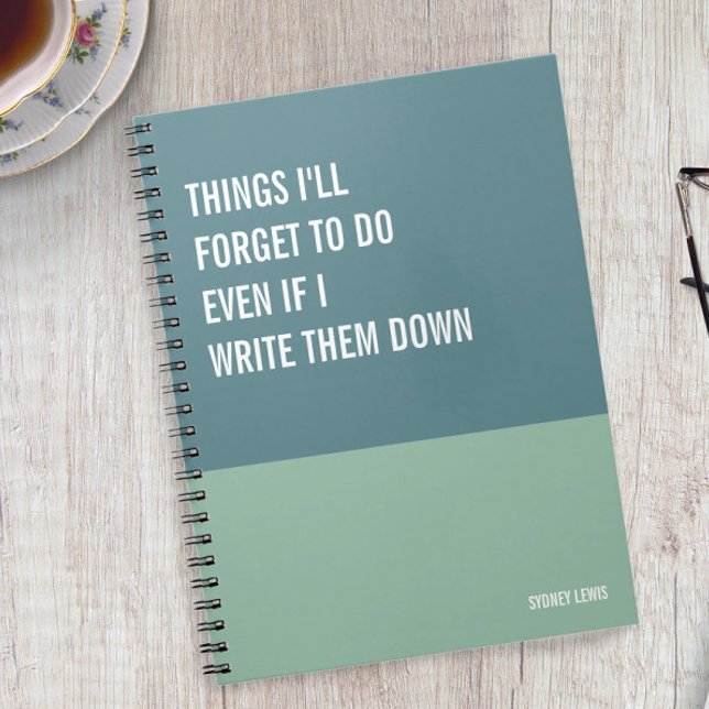Funny Notebook, Humorvolles Writing Pad Journal, H Notizblock (Von Creator hochgeladen)