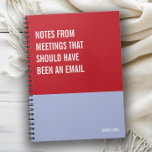 Funny Notebook, Humorvolles Writing Pad Journal, H Notizblock<br><div class="desc">Ein lustiges Notizbuch,  das Sie für alle Ihre täglichen Erinnerungen,  tiefe Gedanken und Kummer,  oder nur für Notizen an der Schule und am Arbeitsplatz verwenden können. Es ist ein großartiges Geschenk.</div>