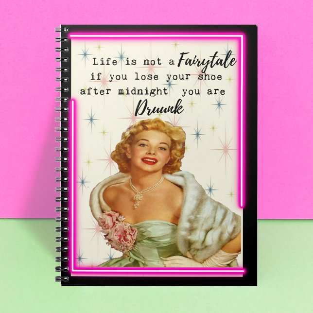 Funny Notebook Journal Best Friend Gift "Fairy" Notizblock (Von Creator hochgeladen)