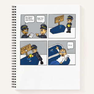 Funny Notebook Notizbuch