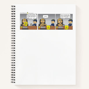 Funny Notebook Notizbuch