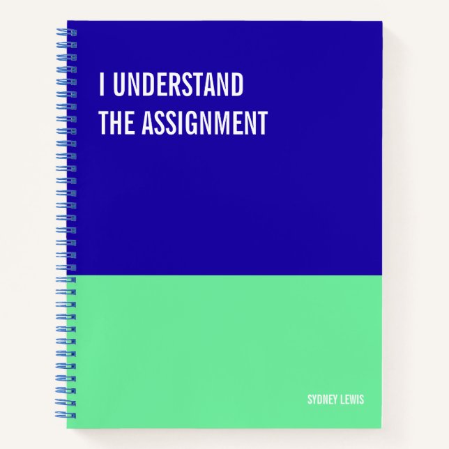 Funny Notebook, Snarky Writing Pad Journal, Hinwei Notizbuch (Vorderseite)