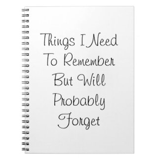 Funny Notebook Spirale Notizblock