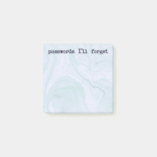 Funny Notes | Password Sticky Note | Office Notes Post-it Klebezettel
