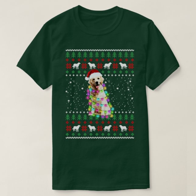 Funny Nova Scotia Duck Tolling Retriever Weihnacht T-Shirt (Design vorne)