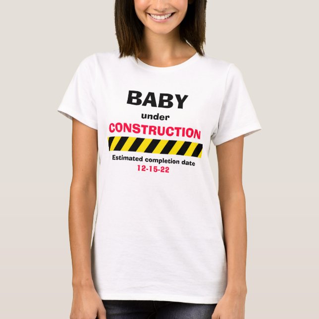 Funny Novelity Maternity Pregnancy Women T Shirt (Vorderseite)