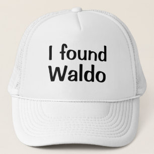 Funny Novelty Baseball I FAND WALDO Truckerkappe