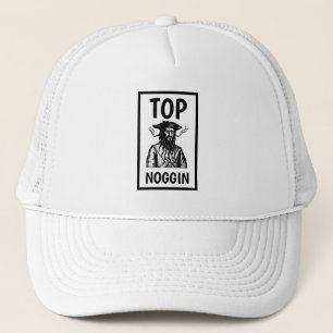 Funny Novelty Baseball TOP NOGGIN Truckerkappe