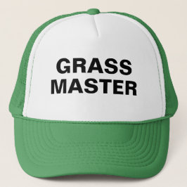 Funny Novelty Baseball Weihnachtsgeschenk GRASS MA Truckerkappe